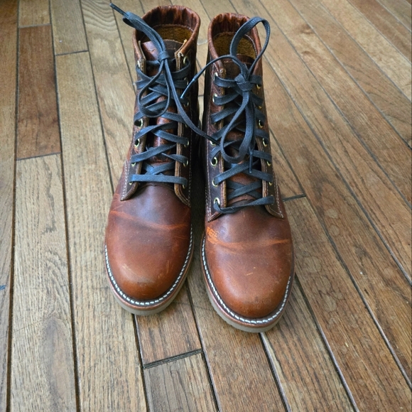 *RARE* Chippewa Women's Leather Service Boots 8.5 - Picture 3 of 10